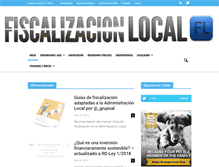Tablet Screenshot of fiscalizacionlocal.es